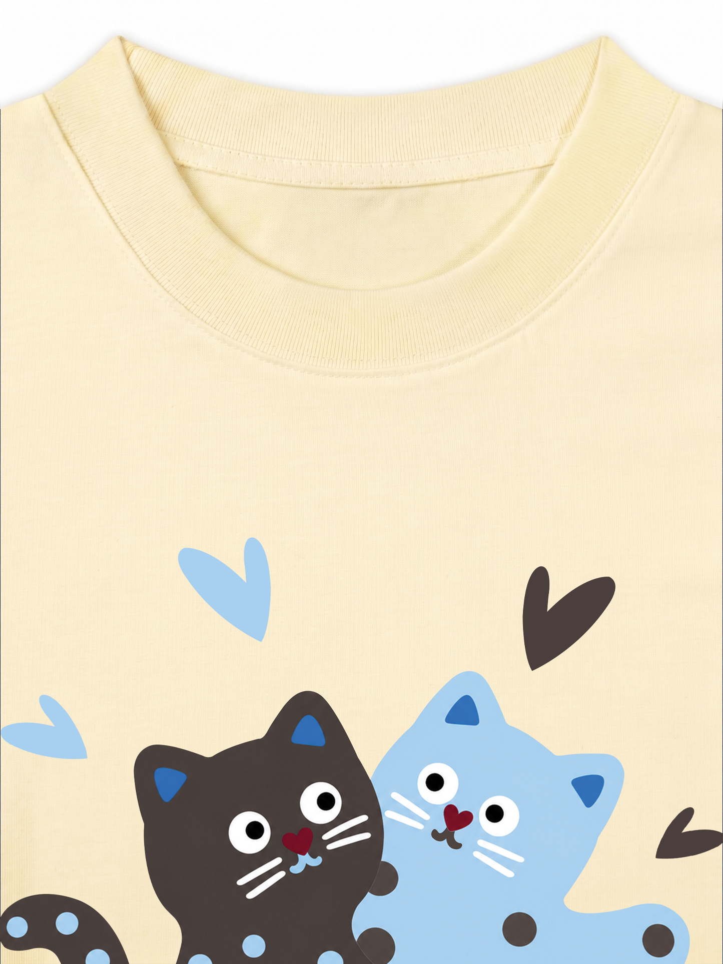 Áo Thun Relaxed Fit Cat Love