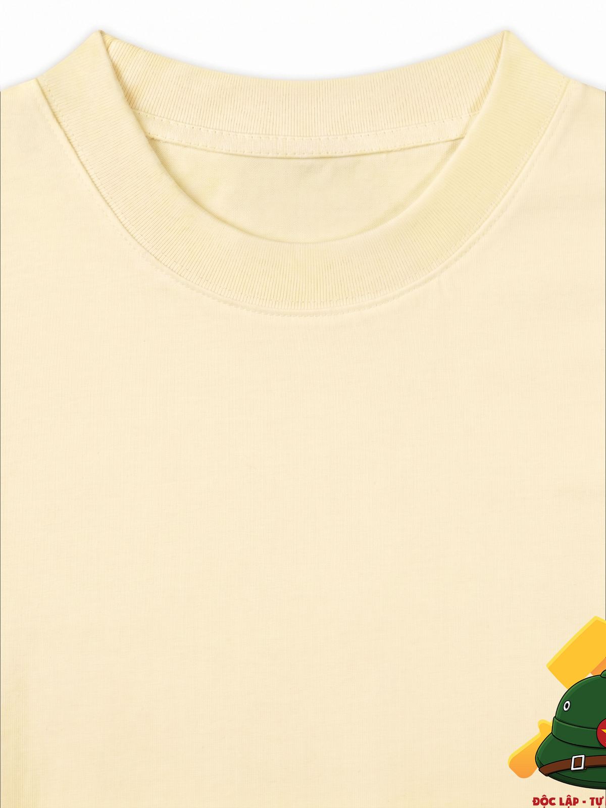 Áo Thun Relaxed Fit TĐộc Lập Tự Do Hạnh Phúc Mũ Cối