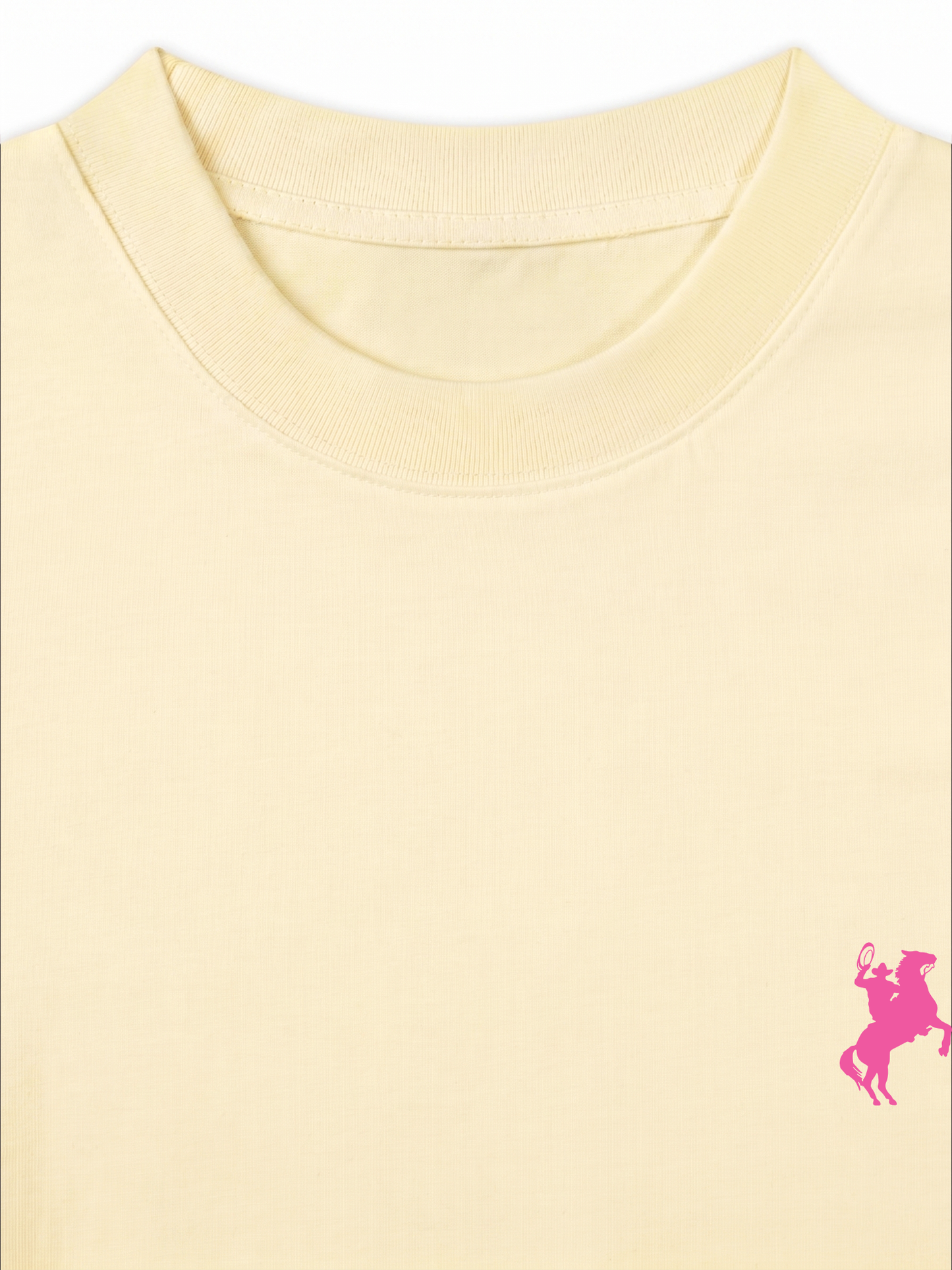 Áo Thun Relaxed Fit  Pink Cowboy