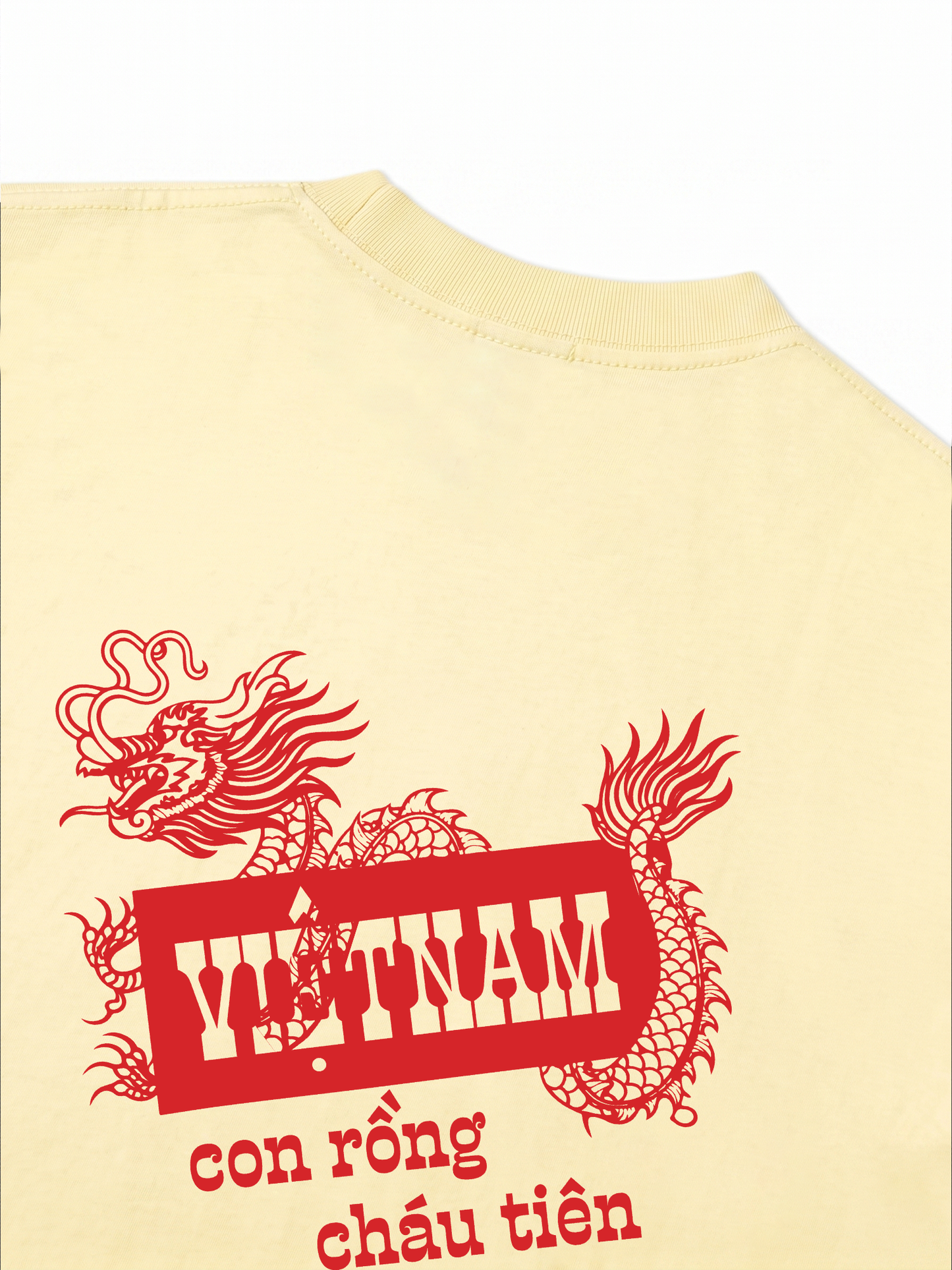 Áo Thun Relaxed Fit Việt Nam Con Rồng Cháu Tiên