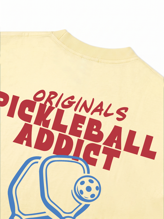 Áo Thun Relaxed Fit Pickleball Addict