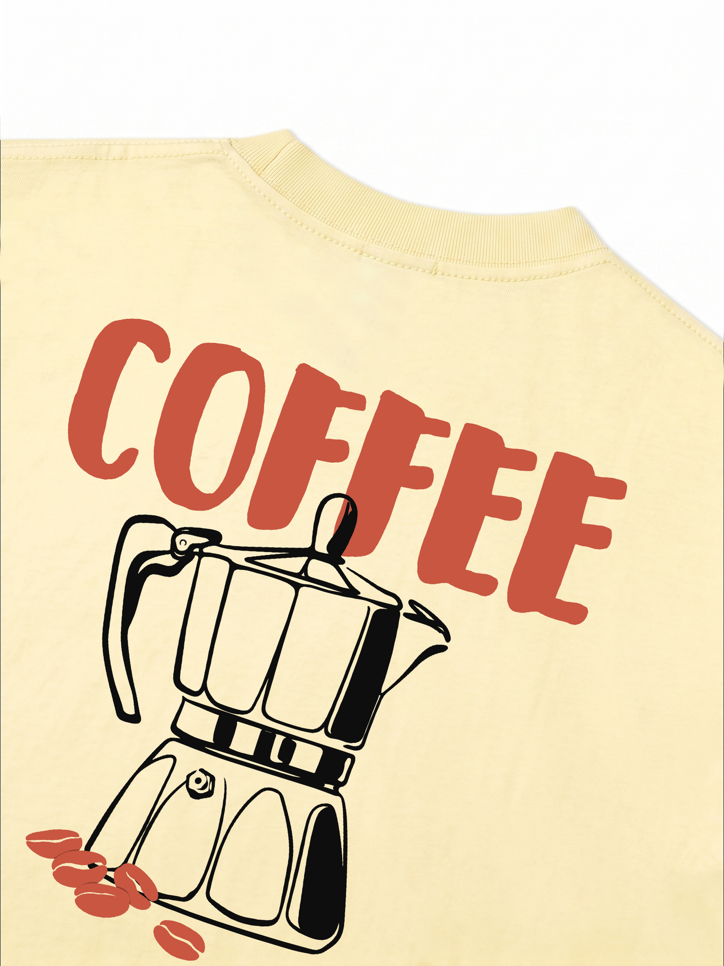 Áo Thun Relaxed Fit Coffee Makes Ordinary Day Feel Special