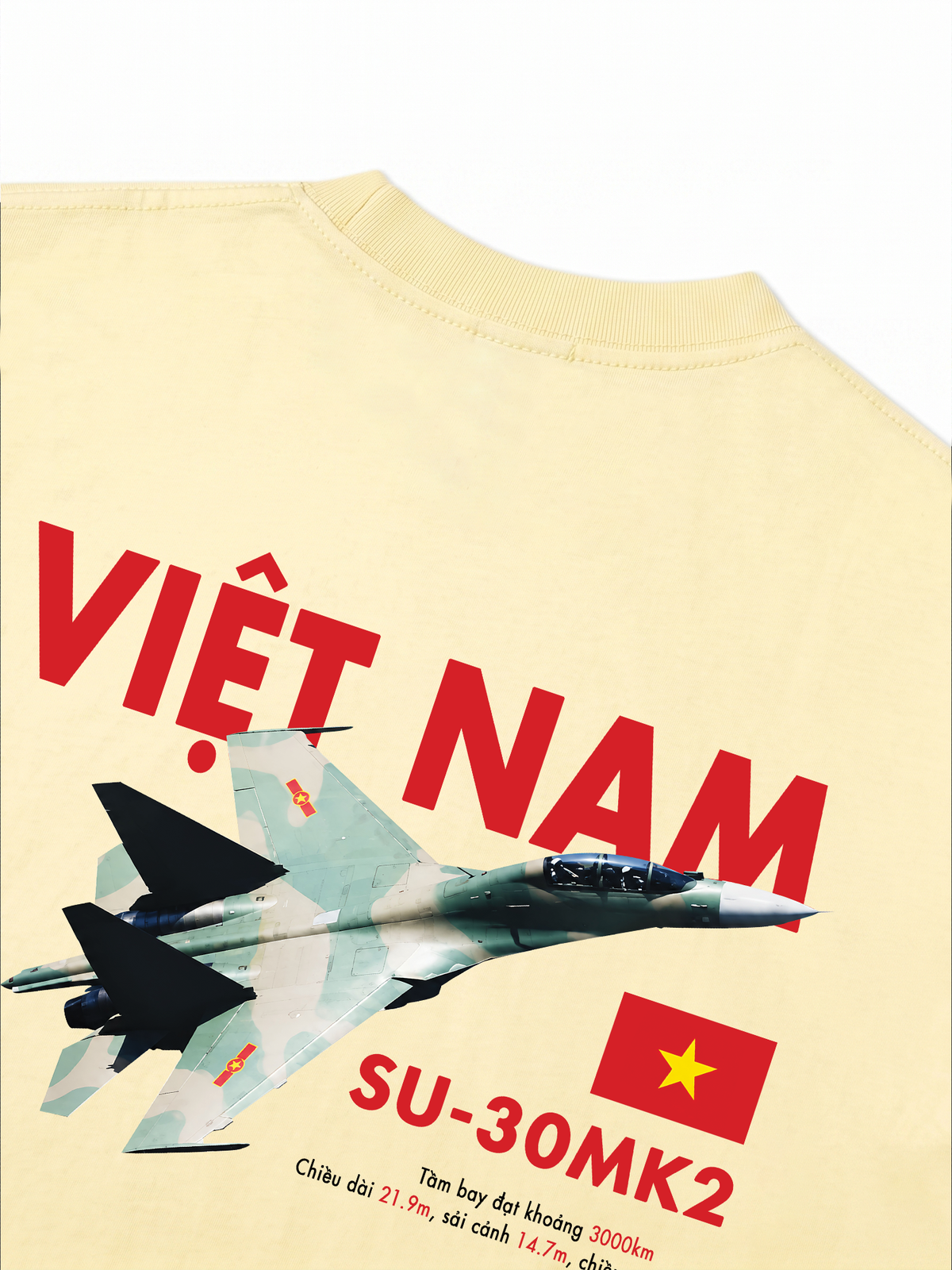 Áo Thun Relaxed Fit Việt Nam SU-30MK2