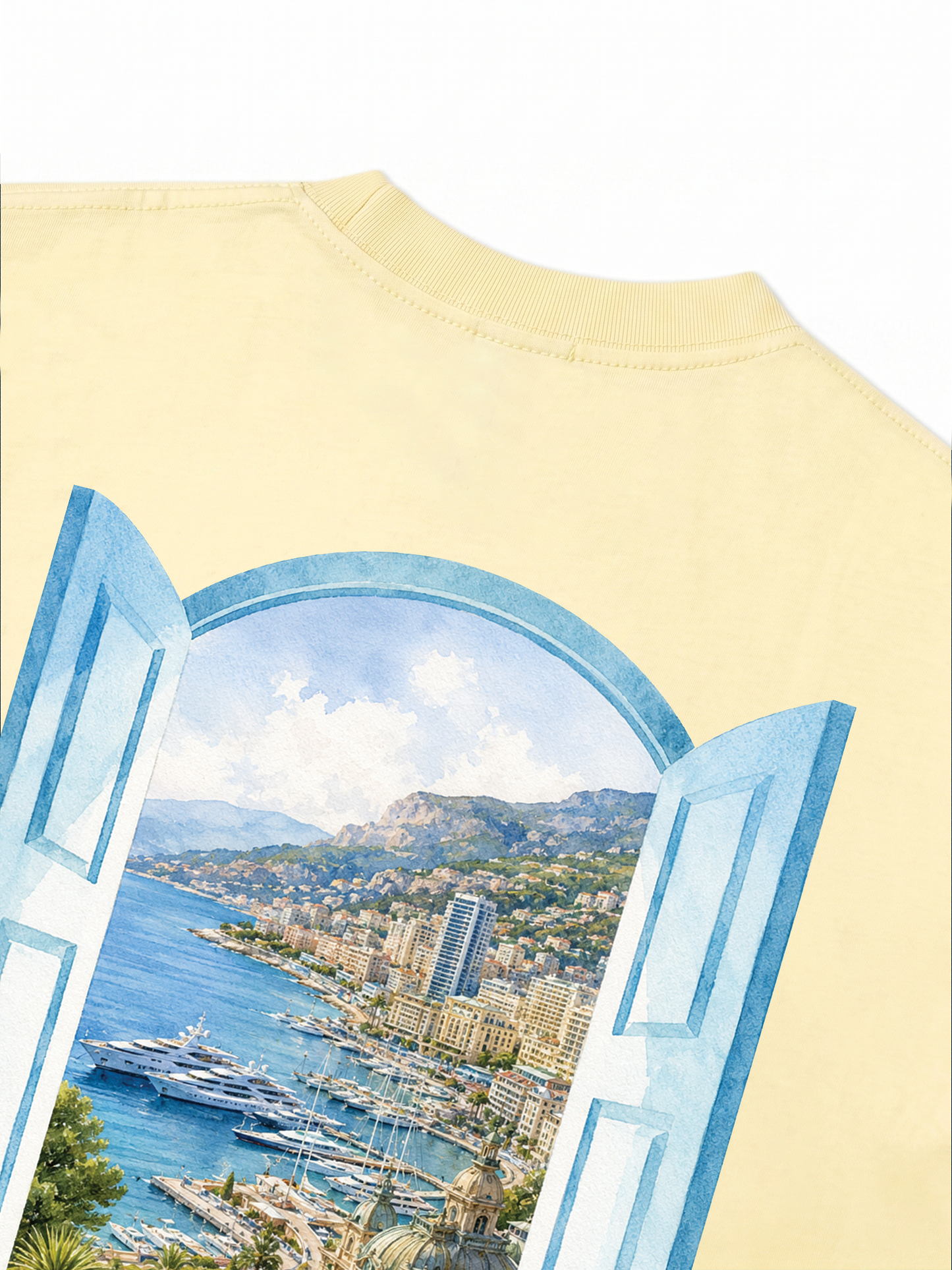 Áo Thun Relaxed Fit Monaco