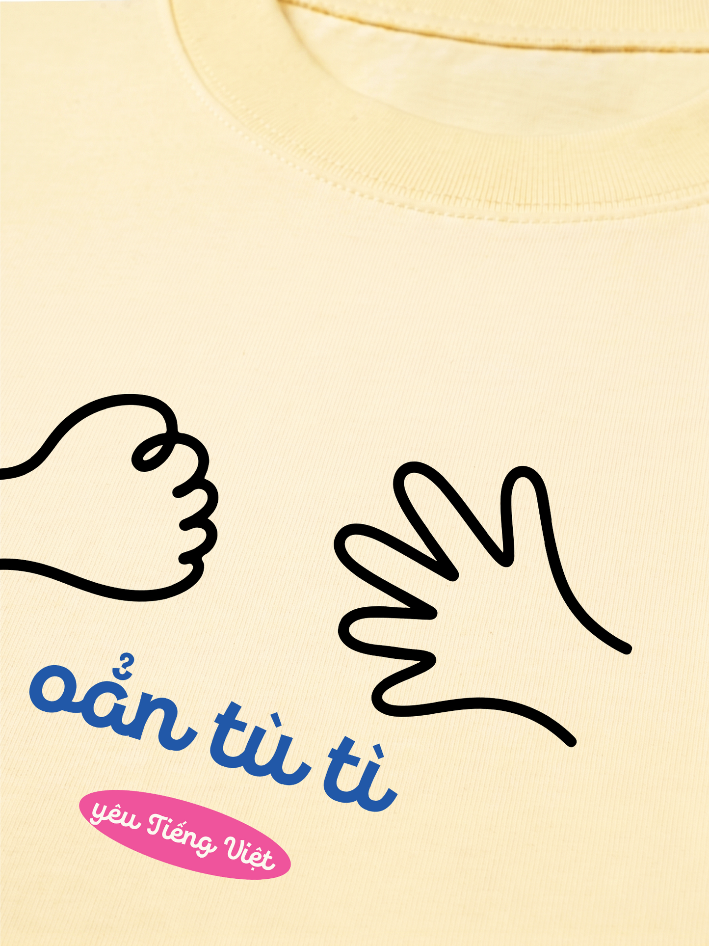 Áo Thun Relaxed Fit Oẳn Tù Tì