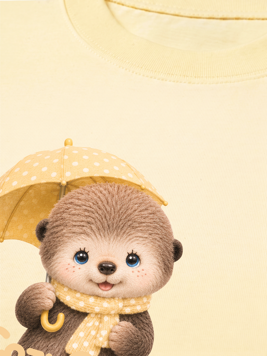Áo Thun Relaxed Fit Cozy Otter