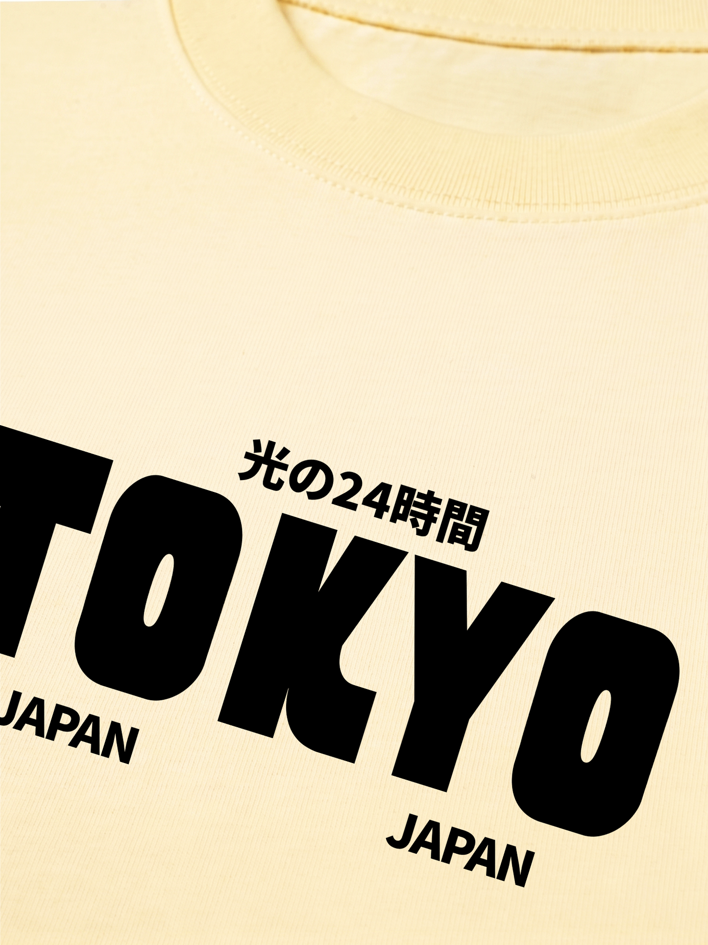 Áo Thun Relaxed Fit Tokyo Japan Hikari