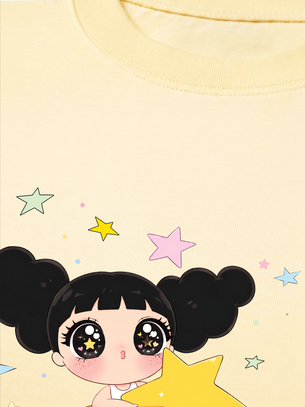 Áo Thun Relaxed Fit Dolly Girl Bling Star