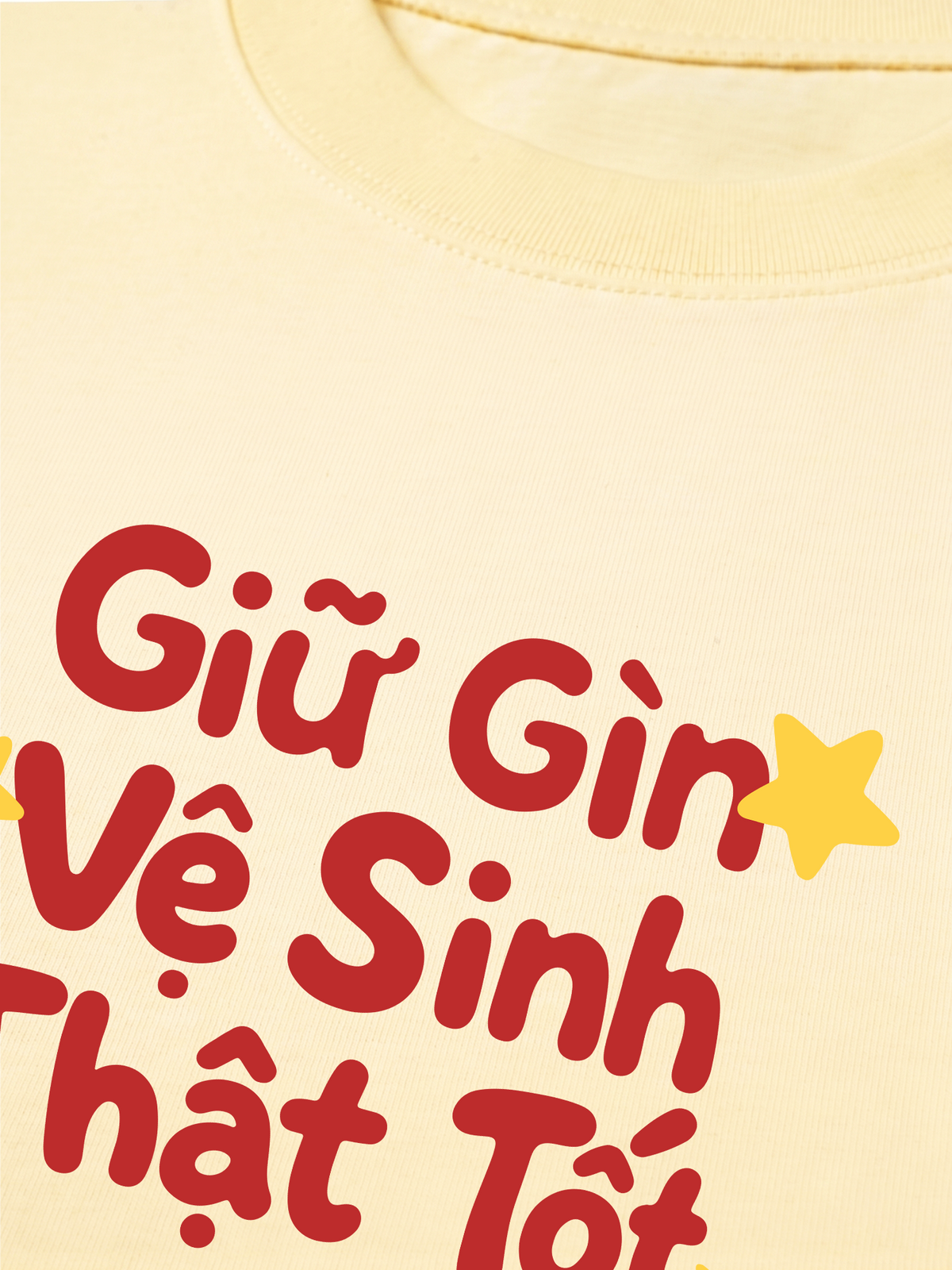 Áo Thun Relaxed Fit Giữ Gìn Vệ Sinh Thật Tốt