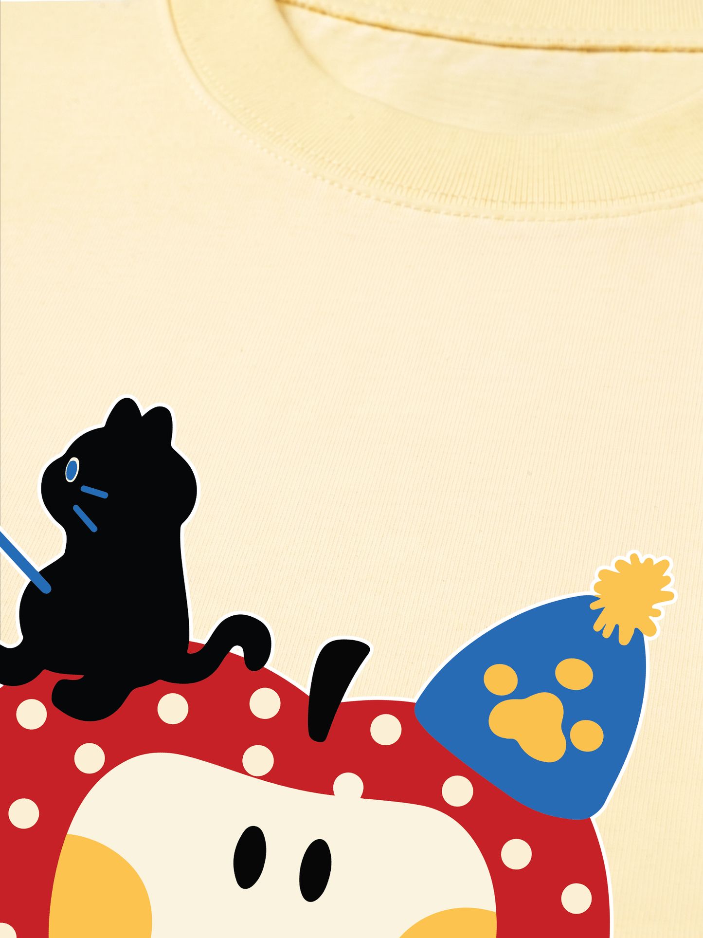 Áo Thun Relaxed Fit Le Petit Pêcheur Meow