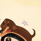 Áo Thun Relaxed Fit  Cute Girl With Dachshund