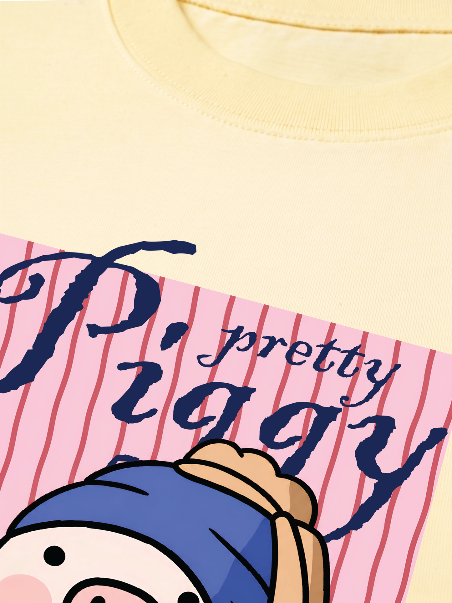Áo Thun Relaxed Fit Pretty Piggy