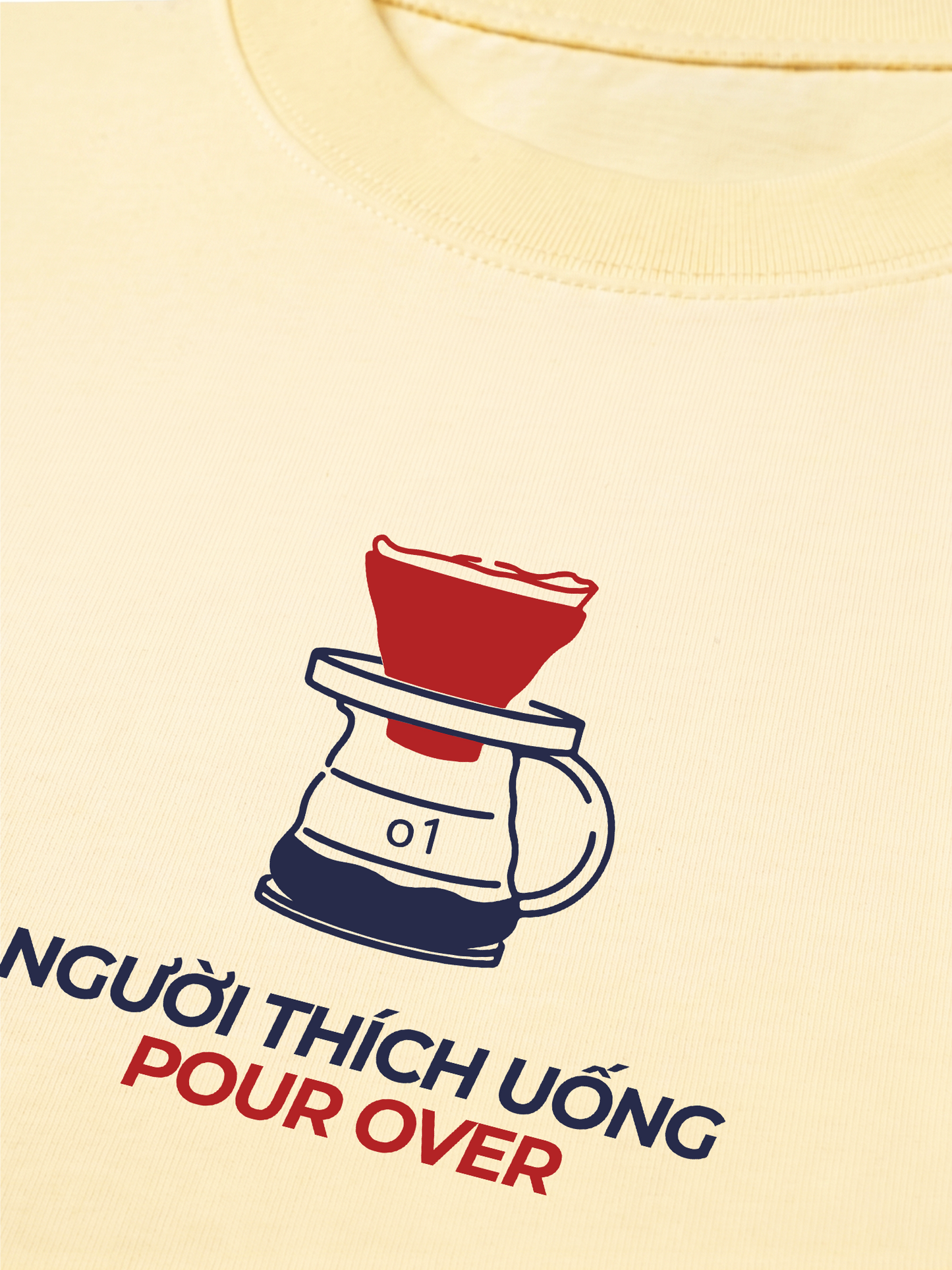 Áo Thun Relaxed Fit Người Thích Uống Pour Over