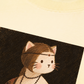 Áo Thun Relaxed Fit Lady Cat with an Ermine
