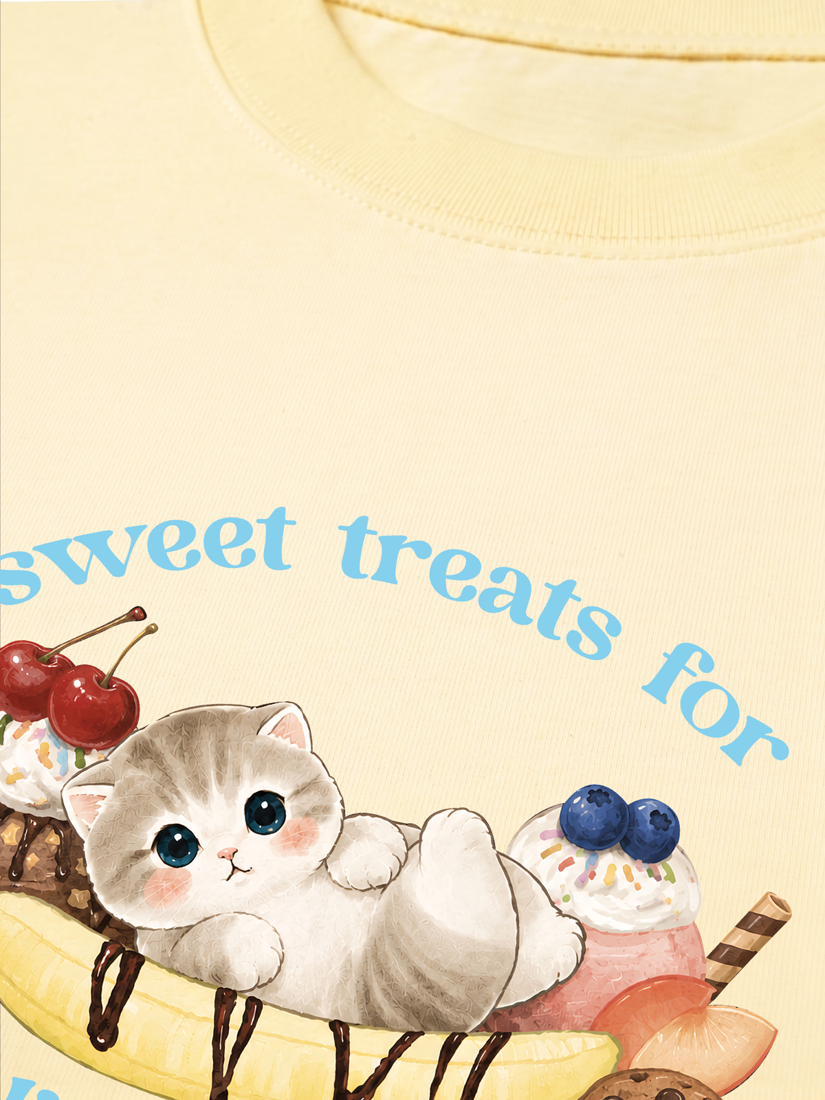 Áo Thun Relaxed Fit Sweet Streat For Little Paws