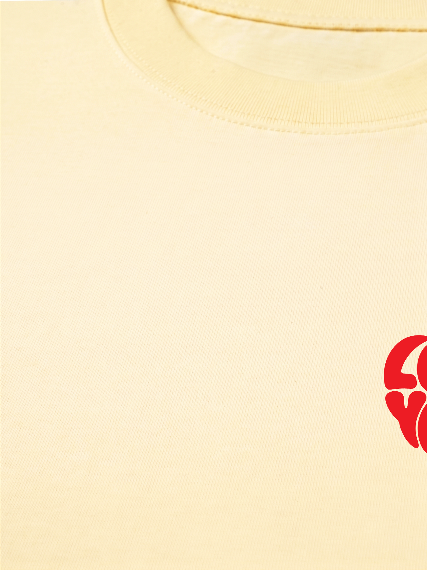 Áo Thun Relaxed Fit Love You Typography
