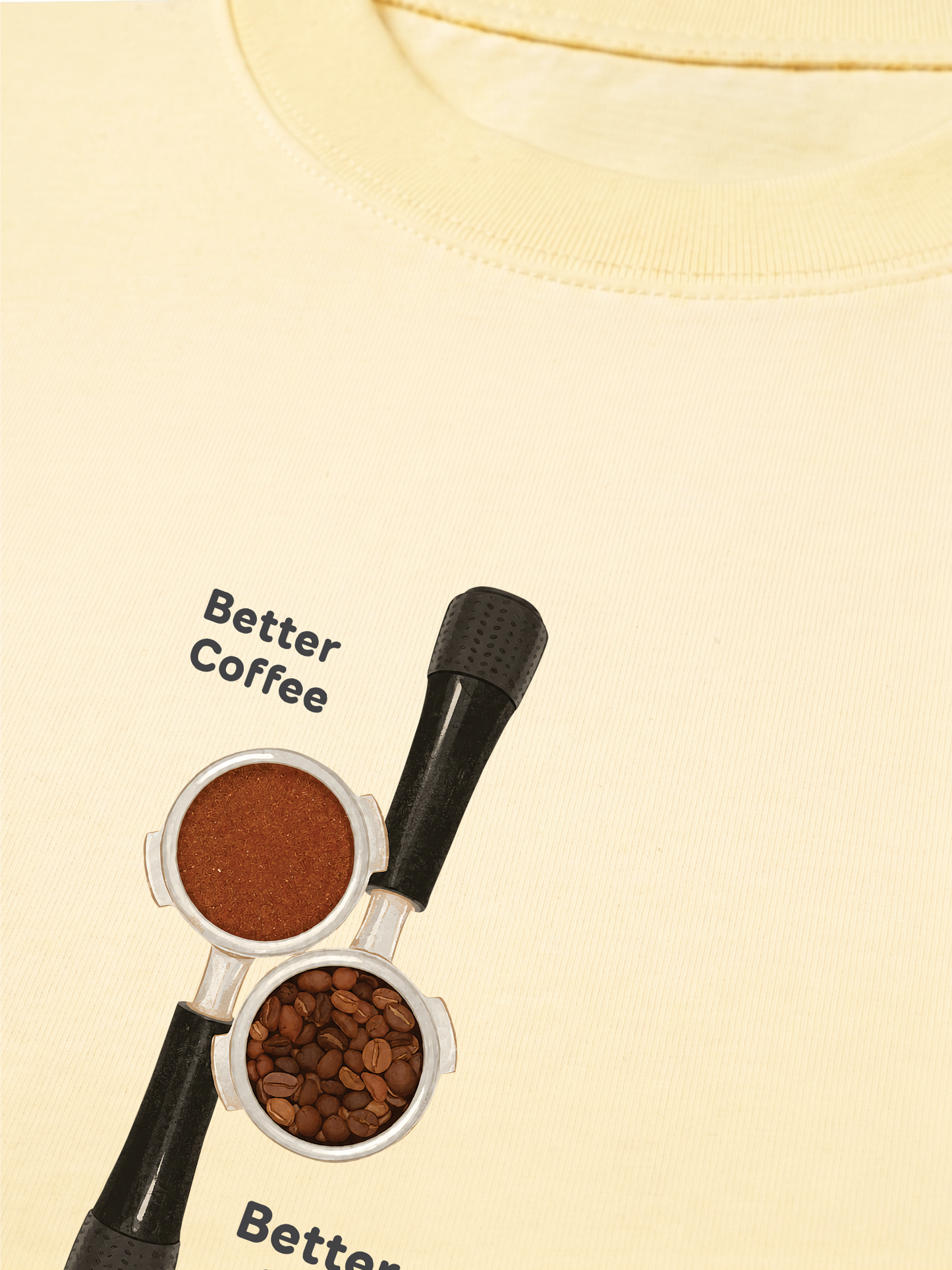 Áo Thun Relaxed Fit Better Coffeee Better Days
