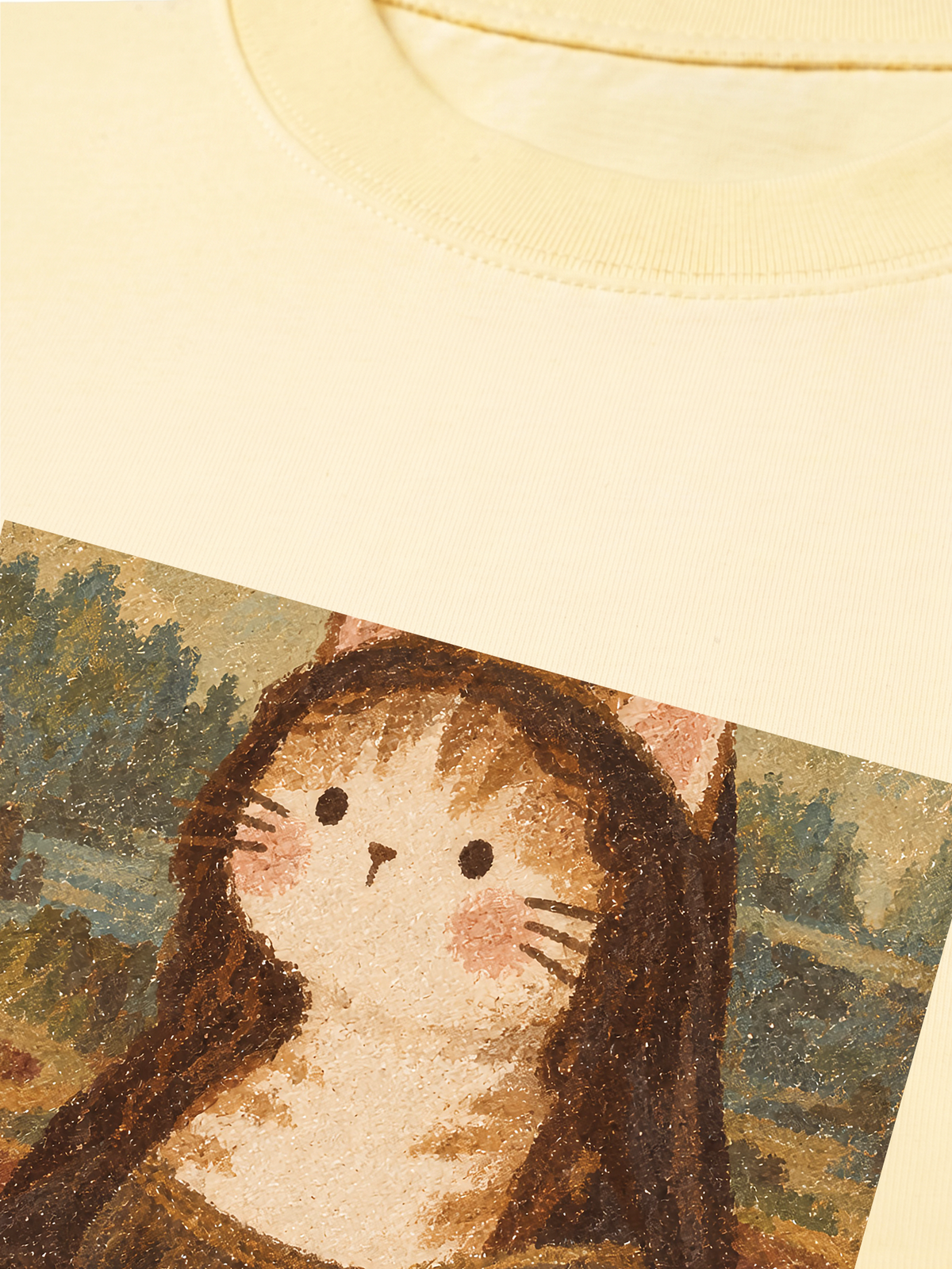 Áo Thun Relaxed Fit Mona Meowsa