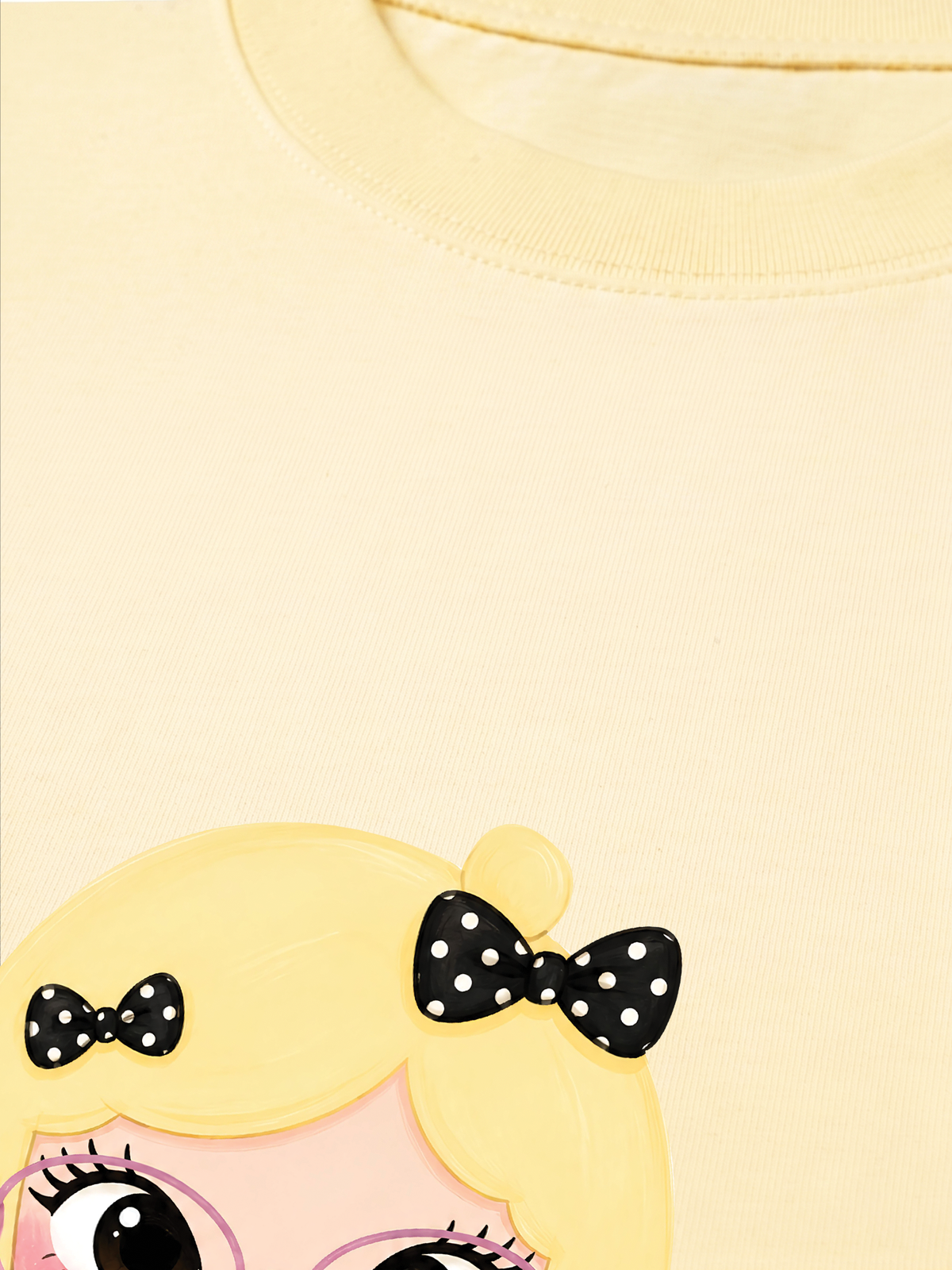 Áo Thun Relaxed Fit  Cute Dotty Girl