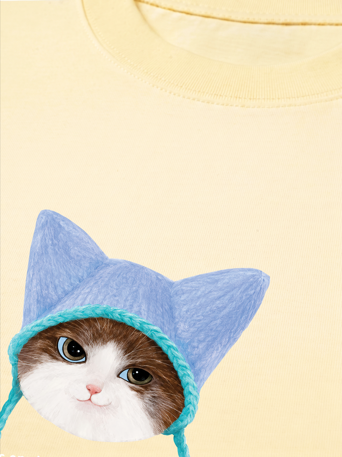 Áo Thun Relaxed Fit Cat Angel