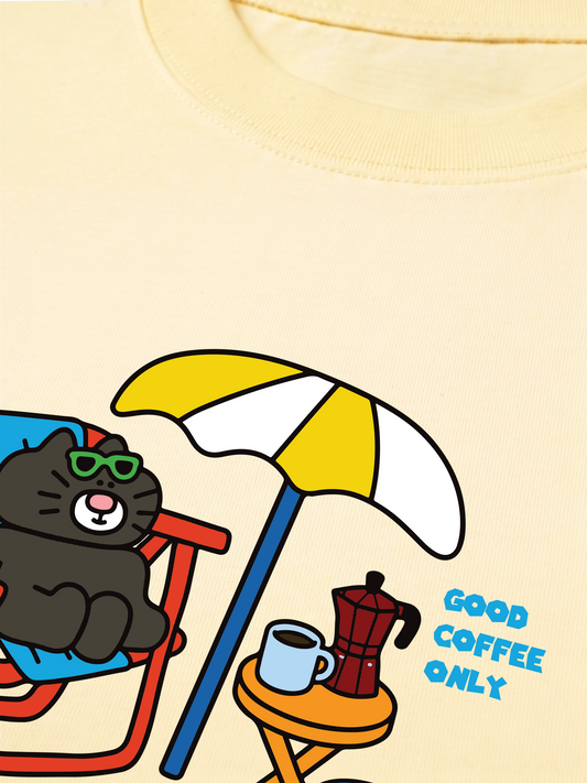 Áo Thun Relaxed Fit Good Coffee Only