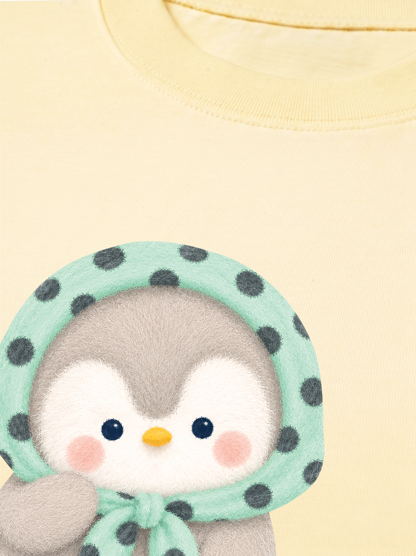 Áo Thun Relaxed Fit Penguin Babe