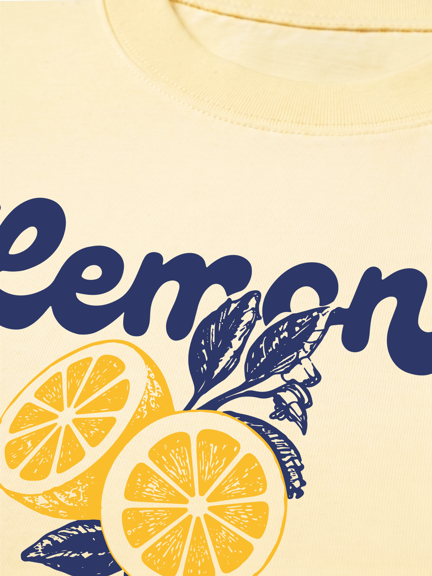 Áo Thun Relaxed Fit Lemon Fresh Fruit