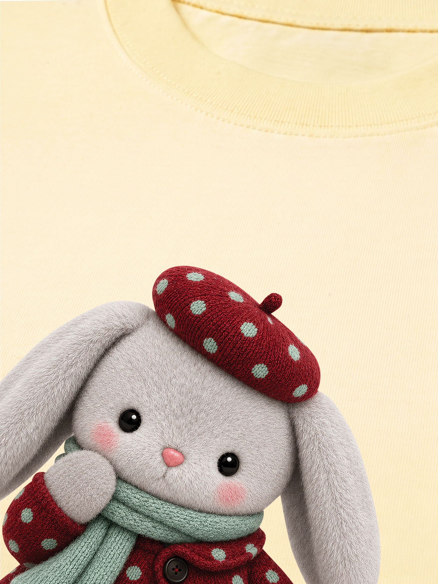 Áo Thun Relaxed Fit Cherry Bunny