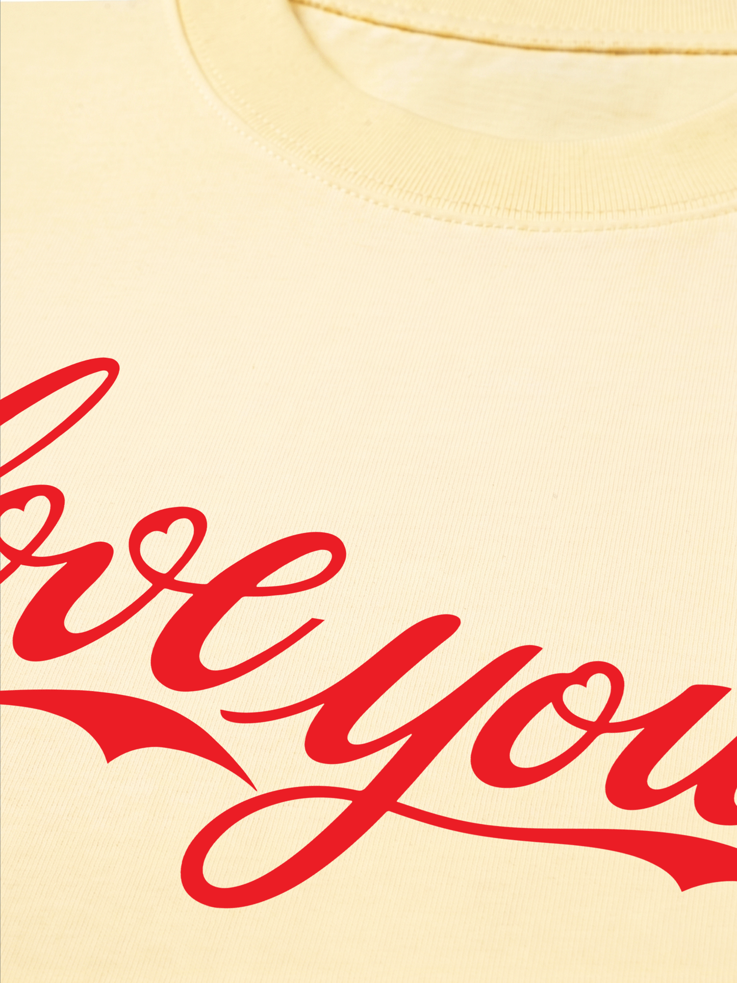 Áo Thun Relaxed Fit Love You