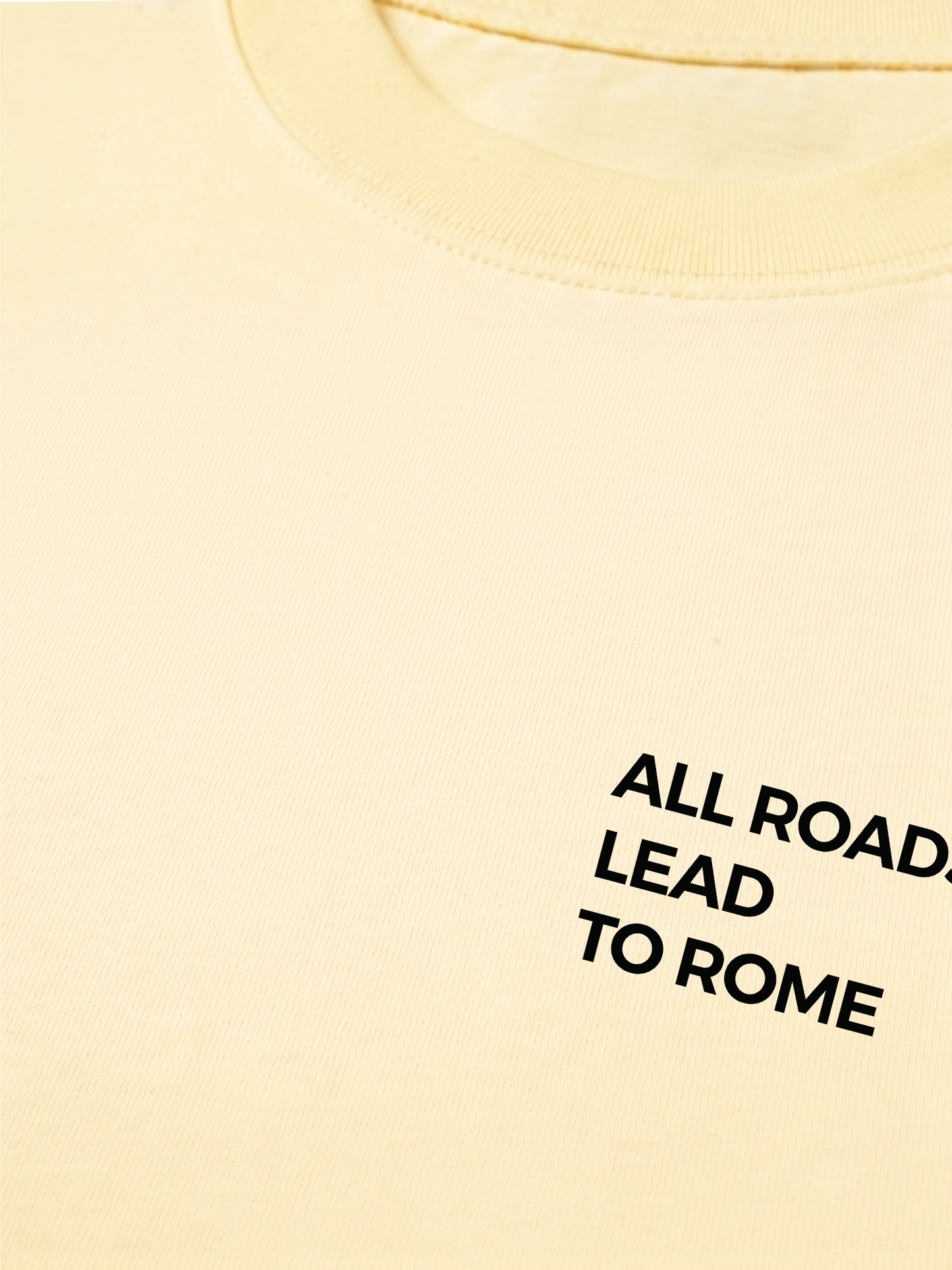 Áo Thun Relaxed Fit All Roads Lead To Rome