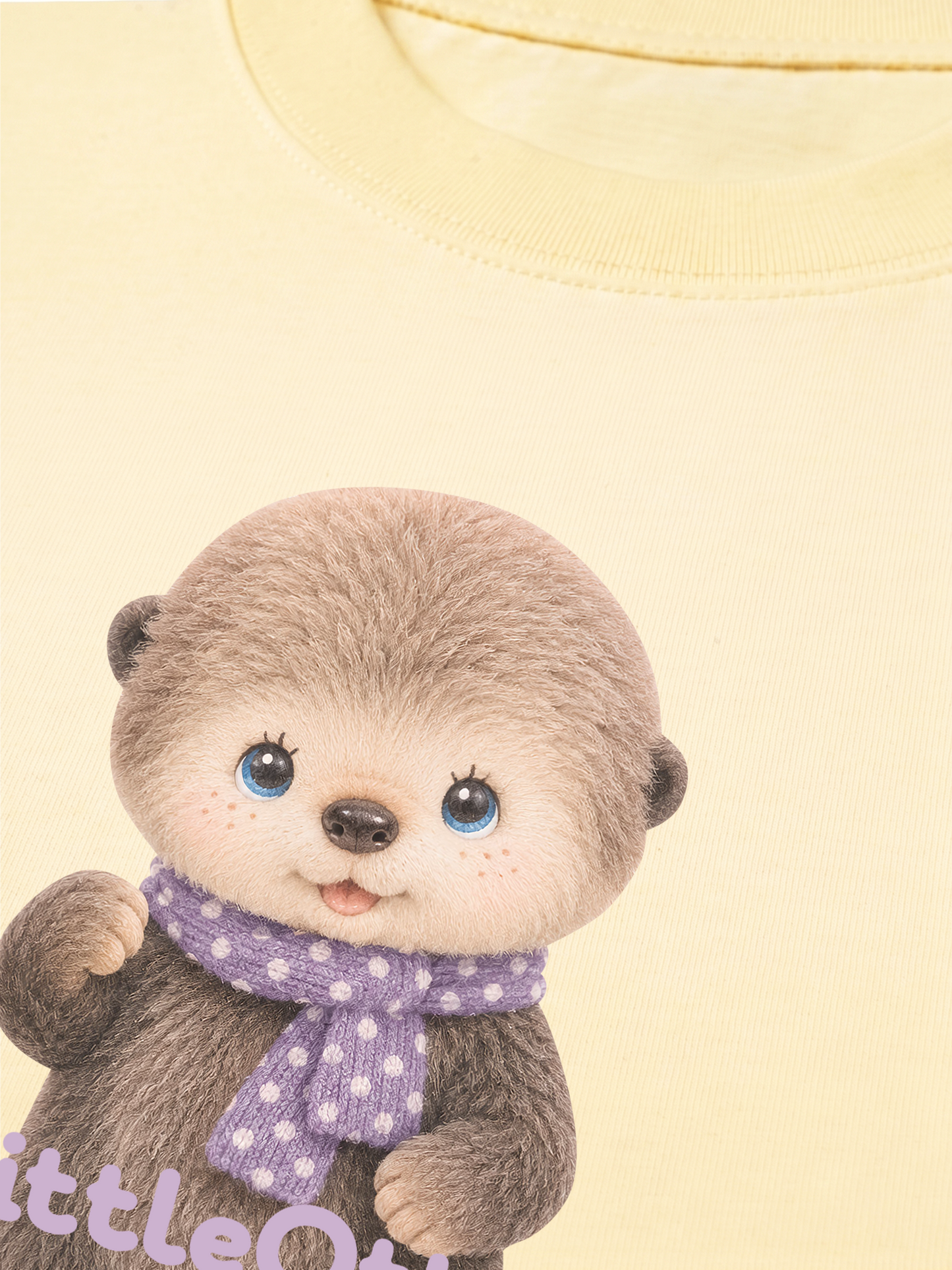 Áo Thun Relaxed Fit Little Otter
