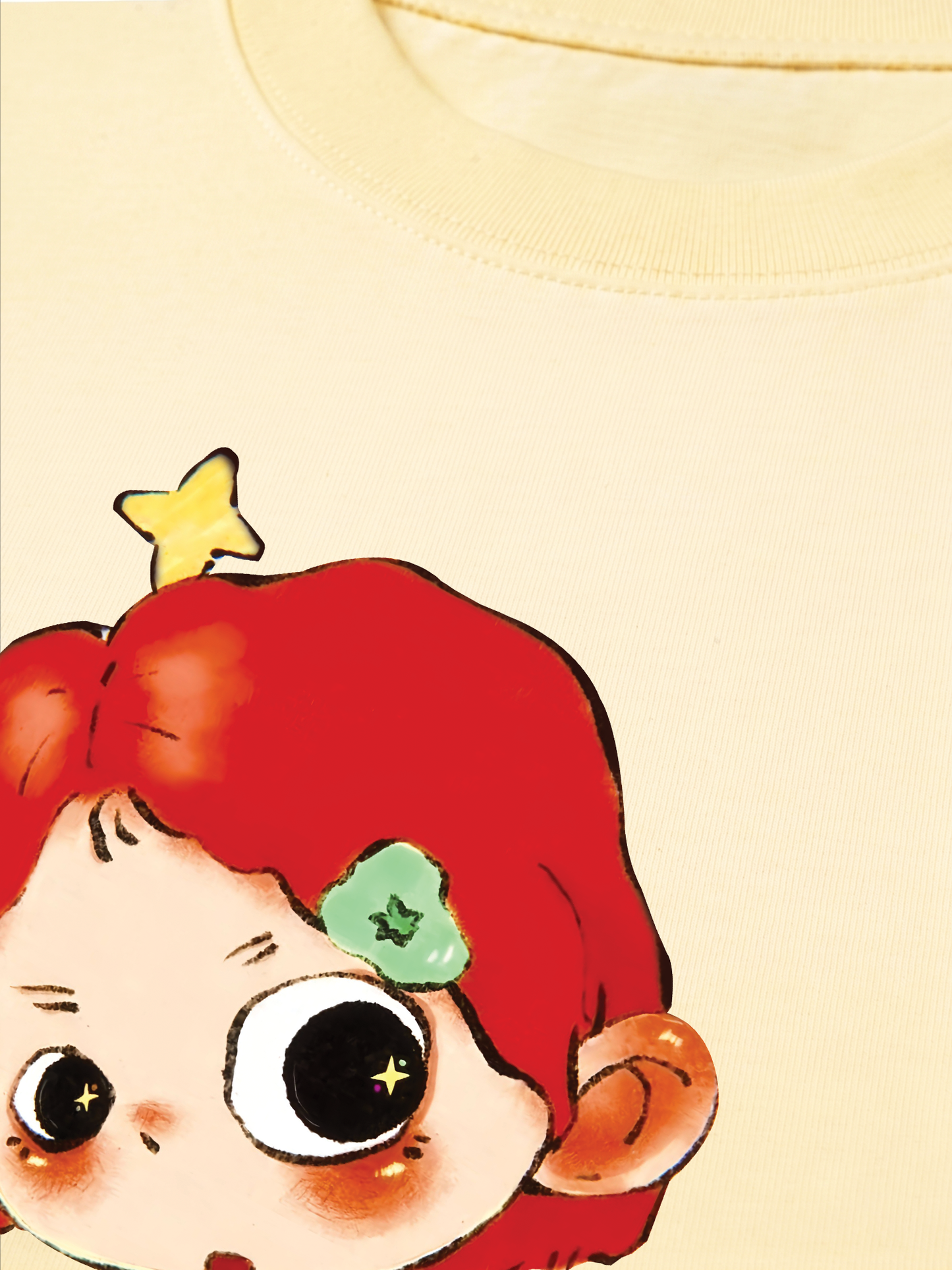 Áo Thun Relaxed Fit Red Hair Babae