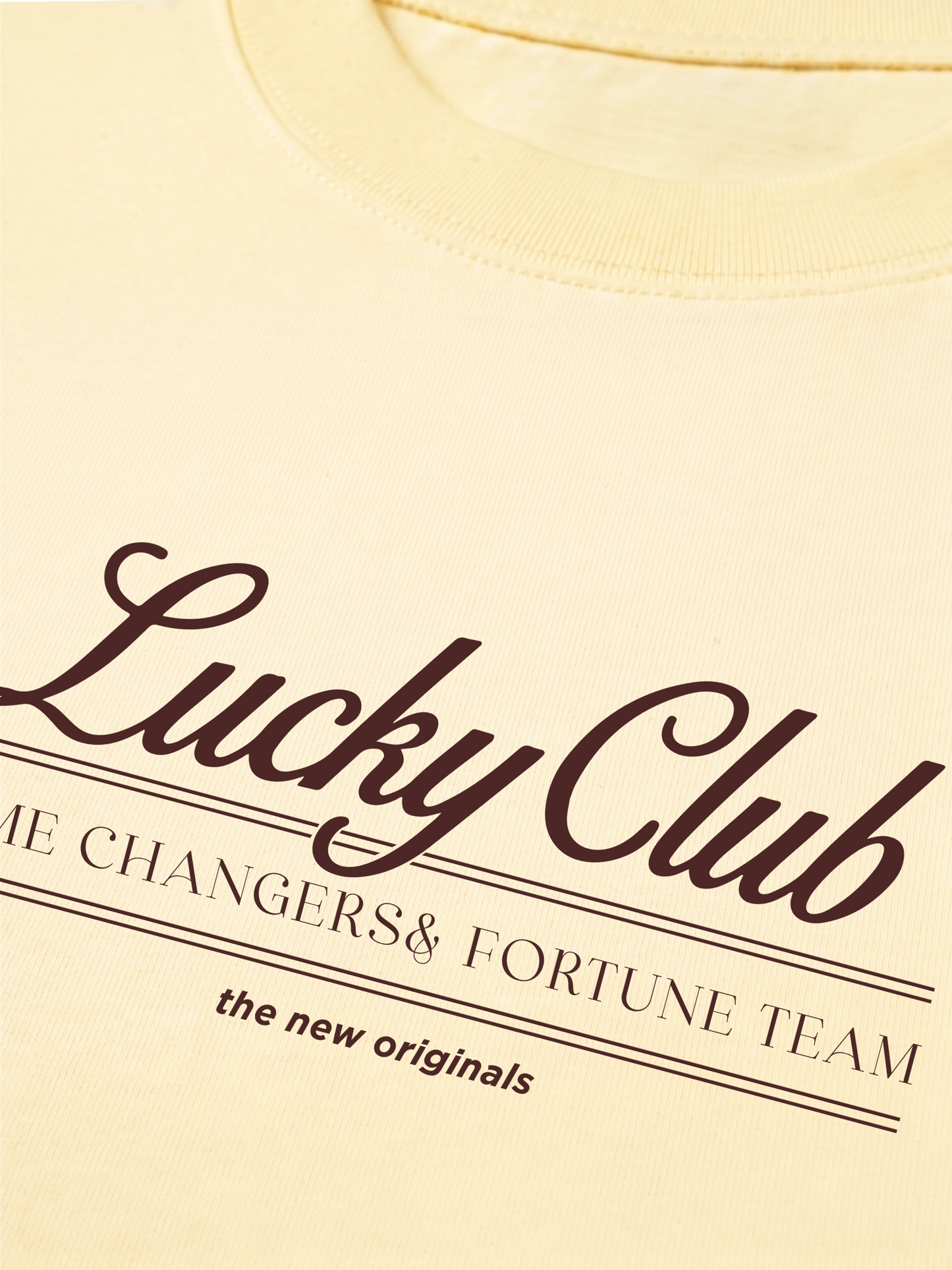 Áo Thun Relaxed Fit Lucky Club