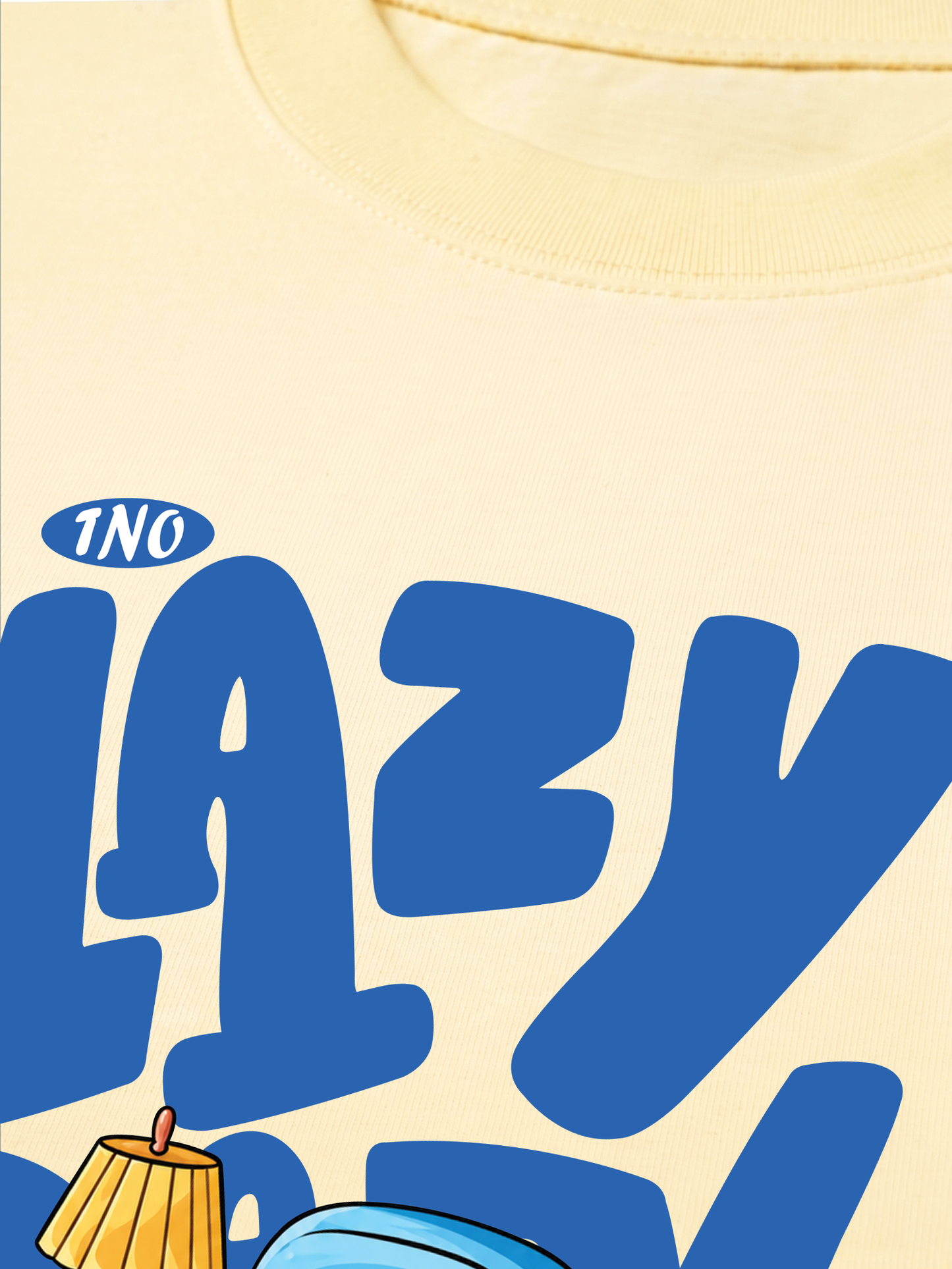 Áo Thun Relaxed Fit Lazy Day