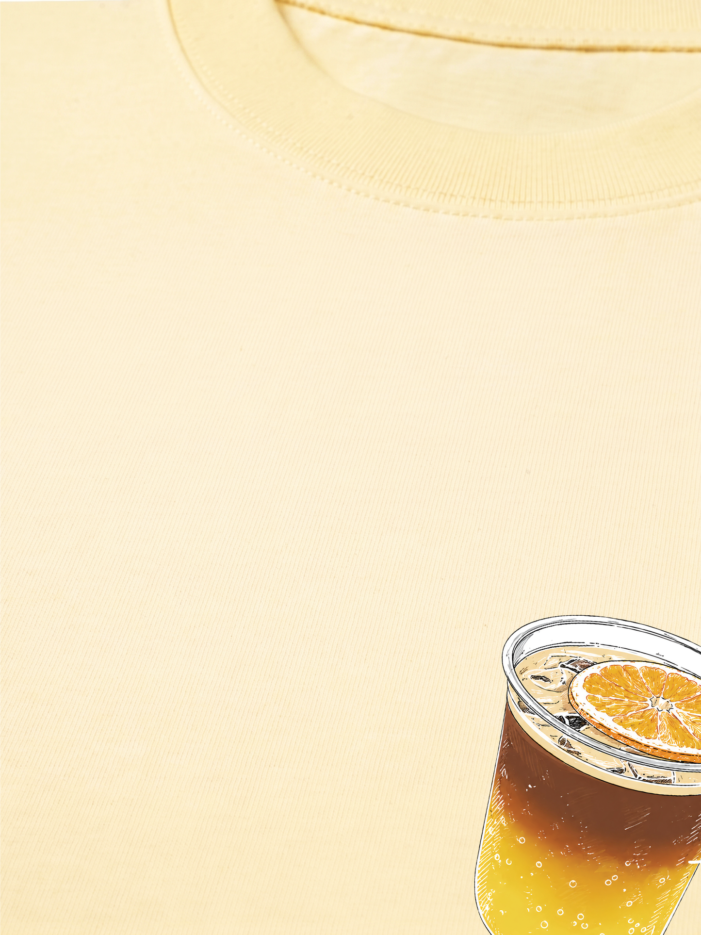 Áo Thun Relaxed Fit Orange Americano