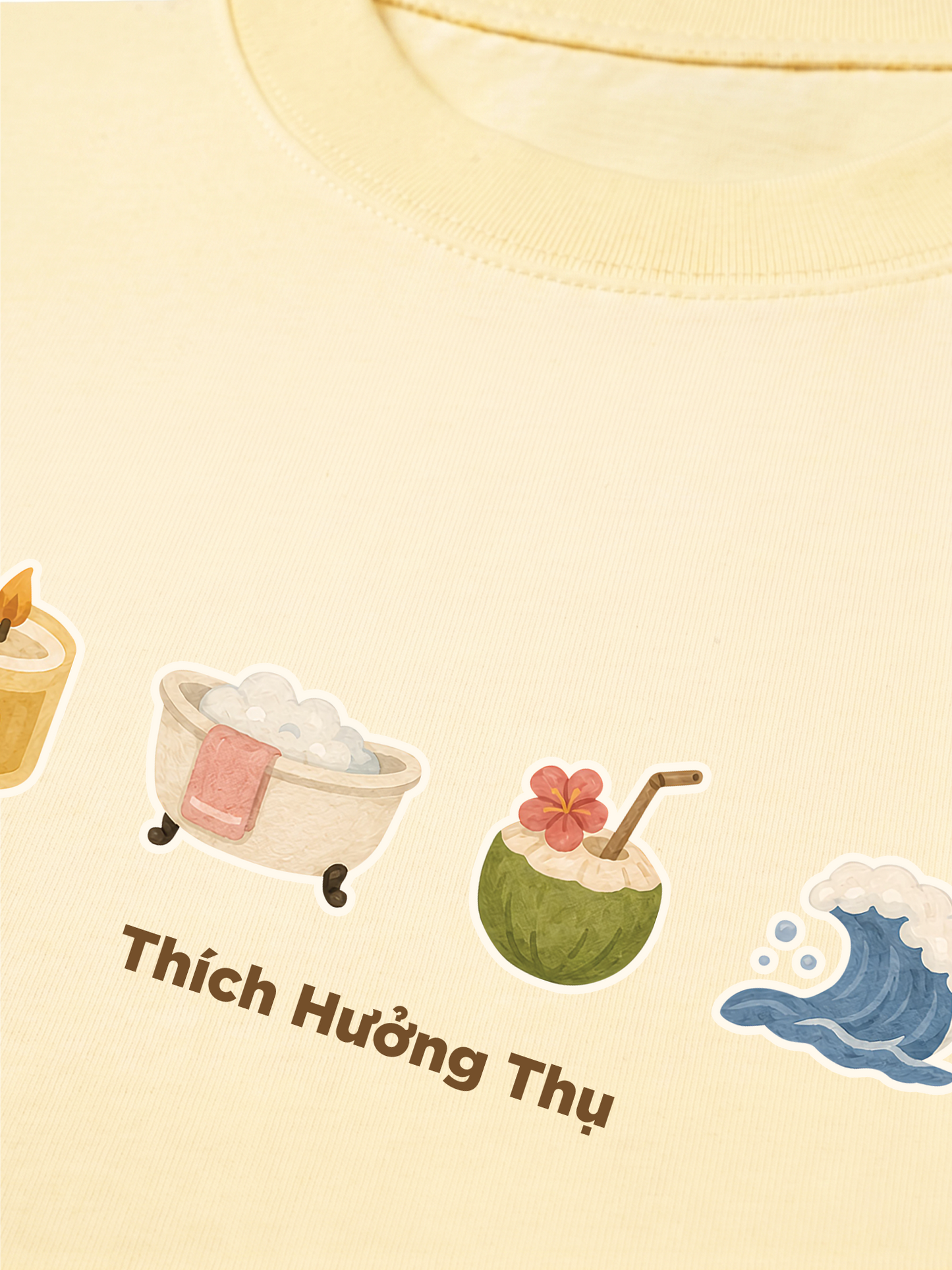 Áo Thun Relaxed Fit Thích Hưởng Thụ