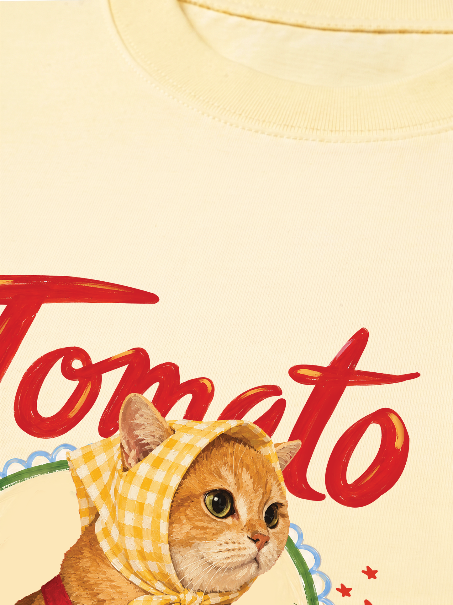 Áo Thun Relaxed Fit Tomato Meow