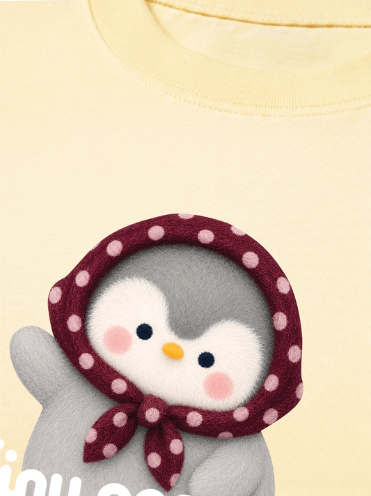 Áo Thun Relaxed Fit Tiny Penguin