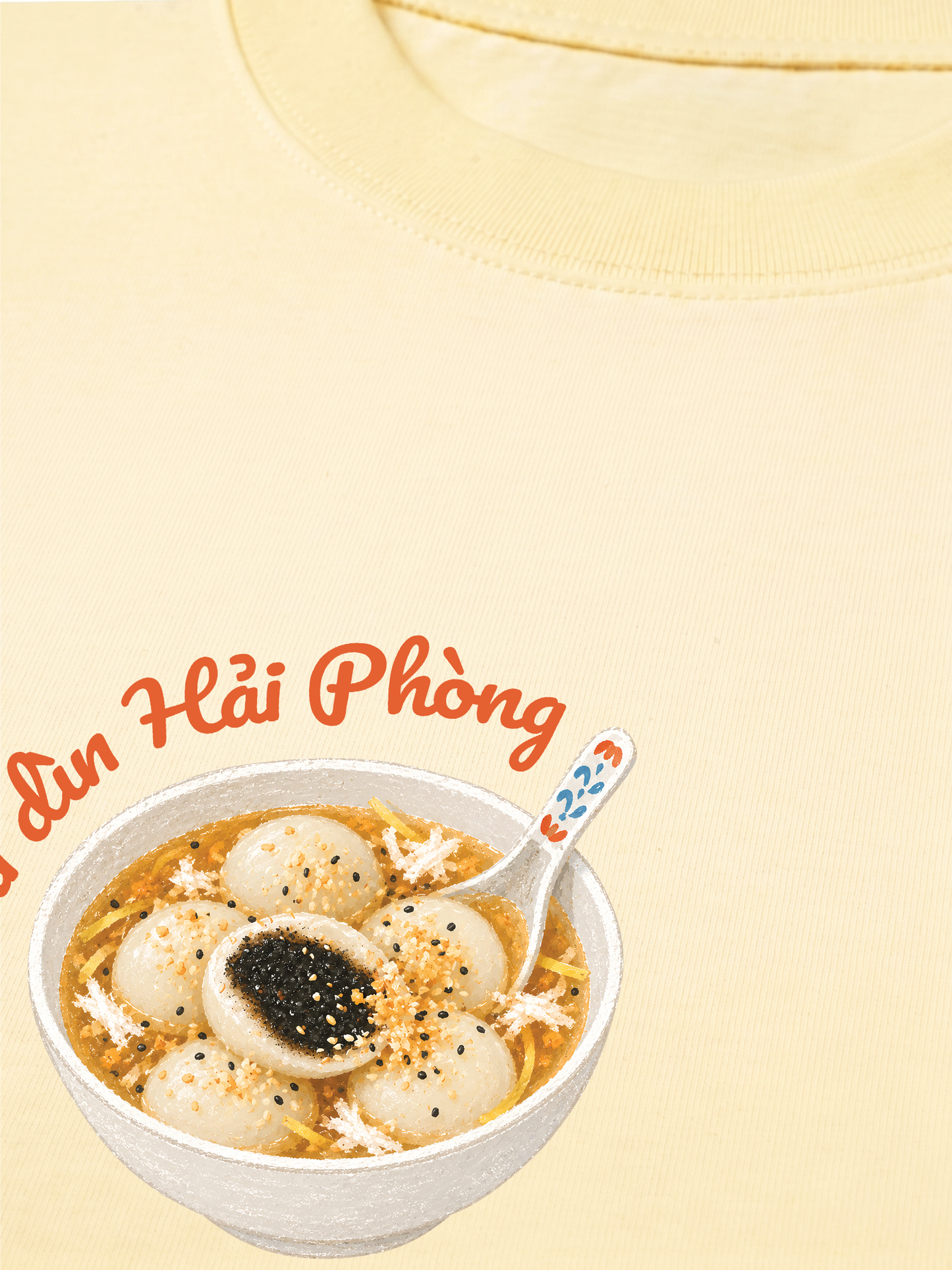 Áo Thun Relaxed Fit Sủi Dìn Hải Phòng