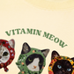 Áo Thun Relaxed Fit Vitamin Meow