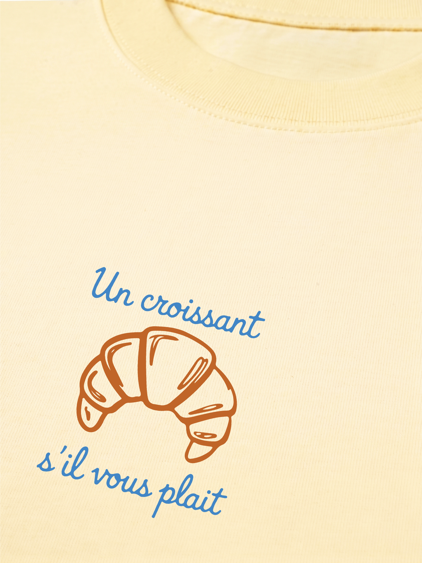Áo Thun Relaxed Fit Un Croissant