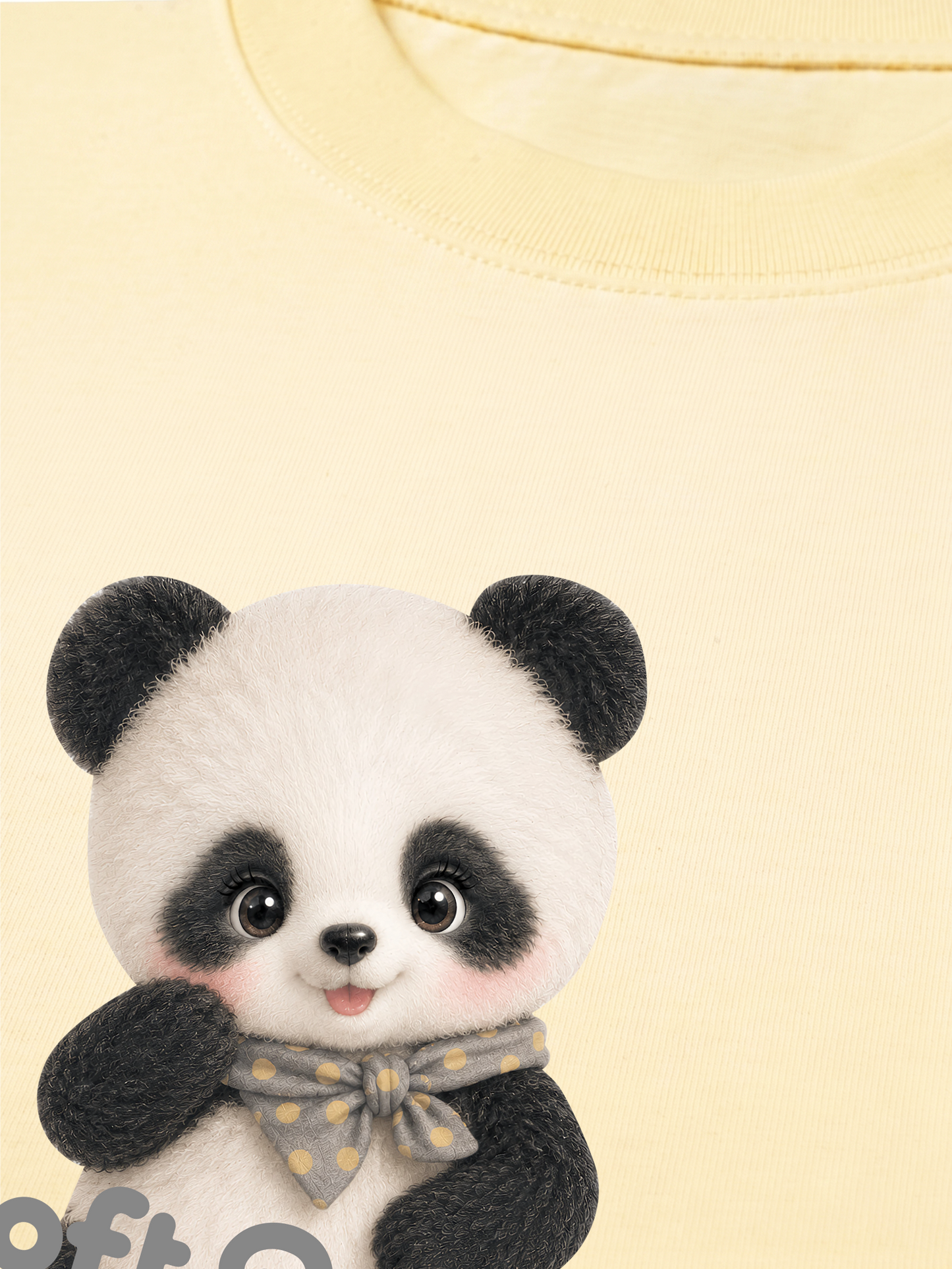 Áo Thun Relaxed Fit Soft Panda