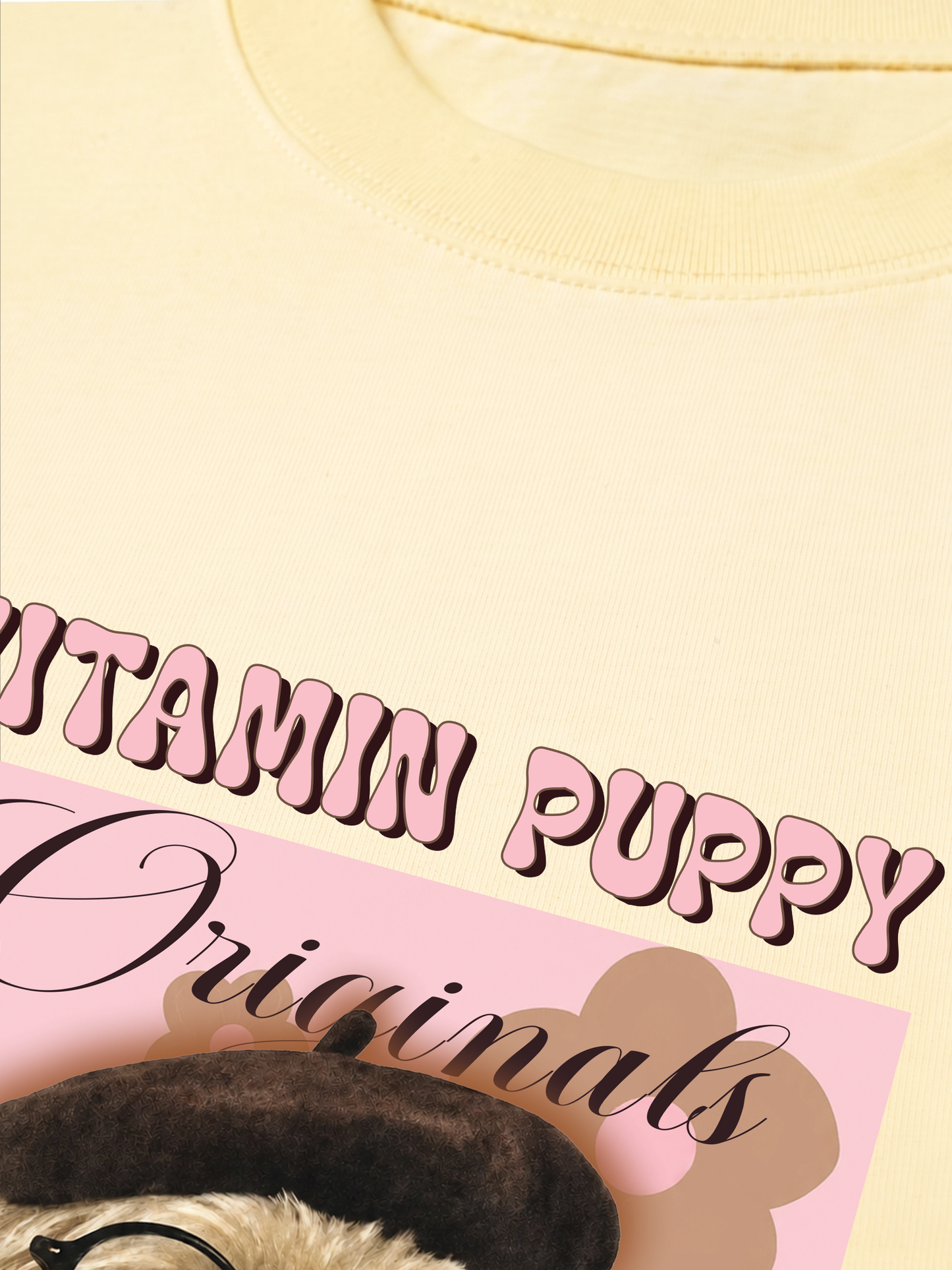Áo Thun Relaxed Fit Vitamin Puppy