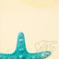 Áo Thun Relaxed Fit  Blue Tiffany Starfish