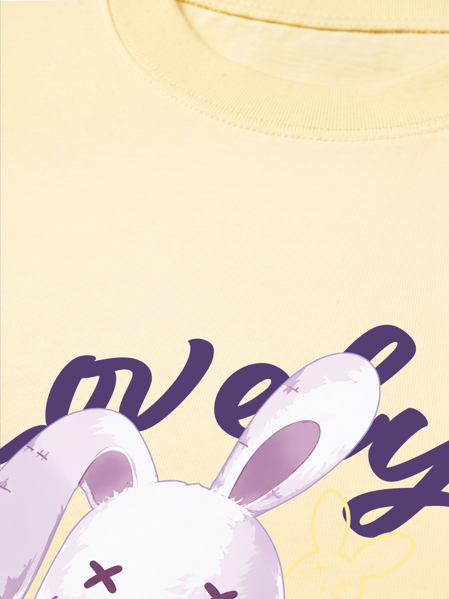 Áo Thun Relaxed Fit Lovely Rabbit