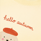 Áo Thun Relaxed Fit Hello Autumn Puppy