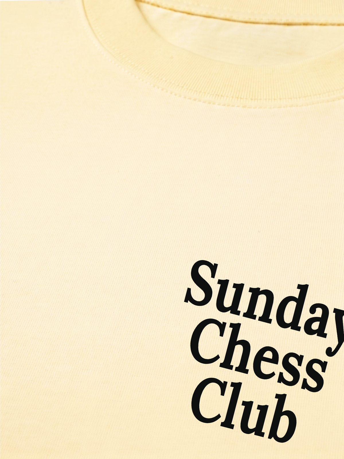 Áo Thun Relaxed Fit Sunday Chess Club