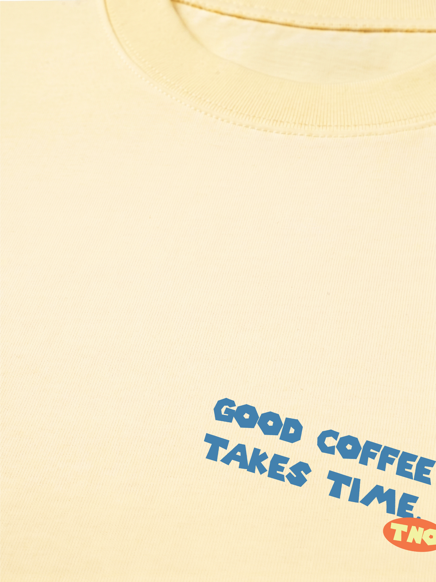 Áo Thun Relaxed Fit Good Coffee Take Time
