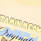 Áo Thun Relaxed Fit Cutie Vitamin Meow Yellow Flower