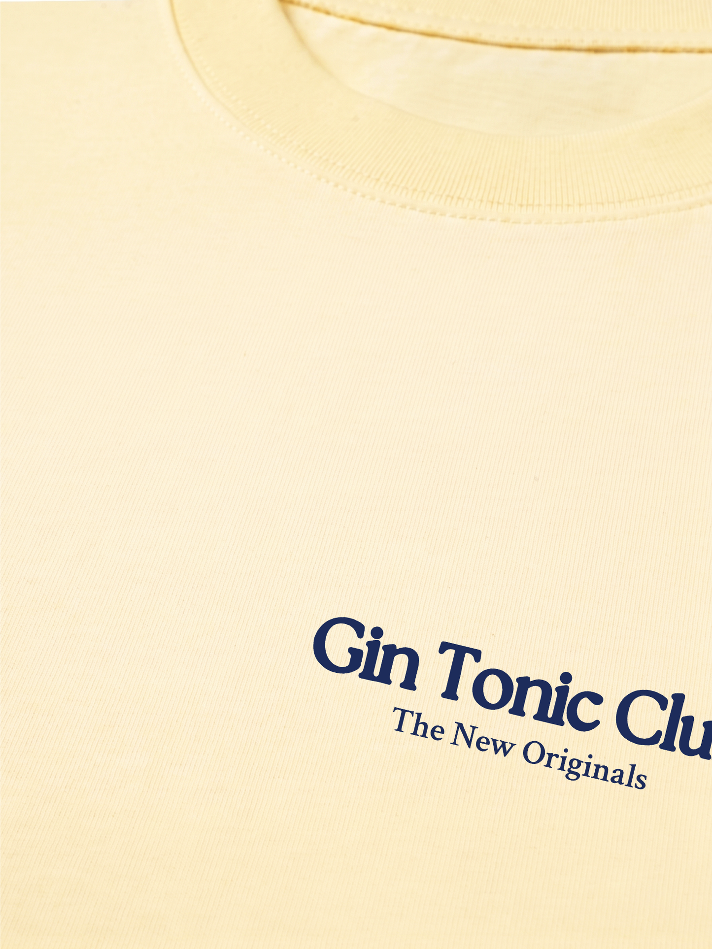 Áo Thun Relaxed Fit Gin Tonic Club